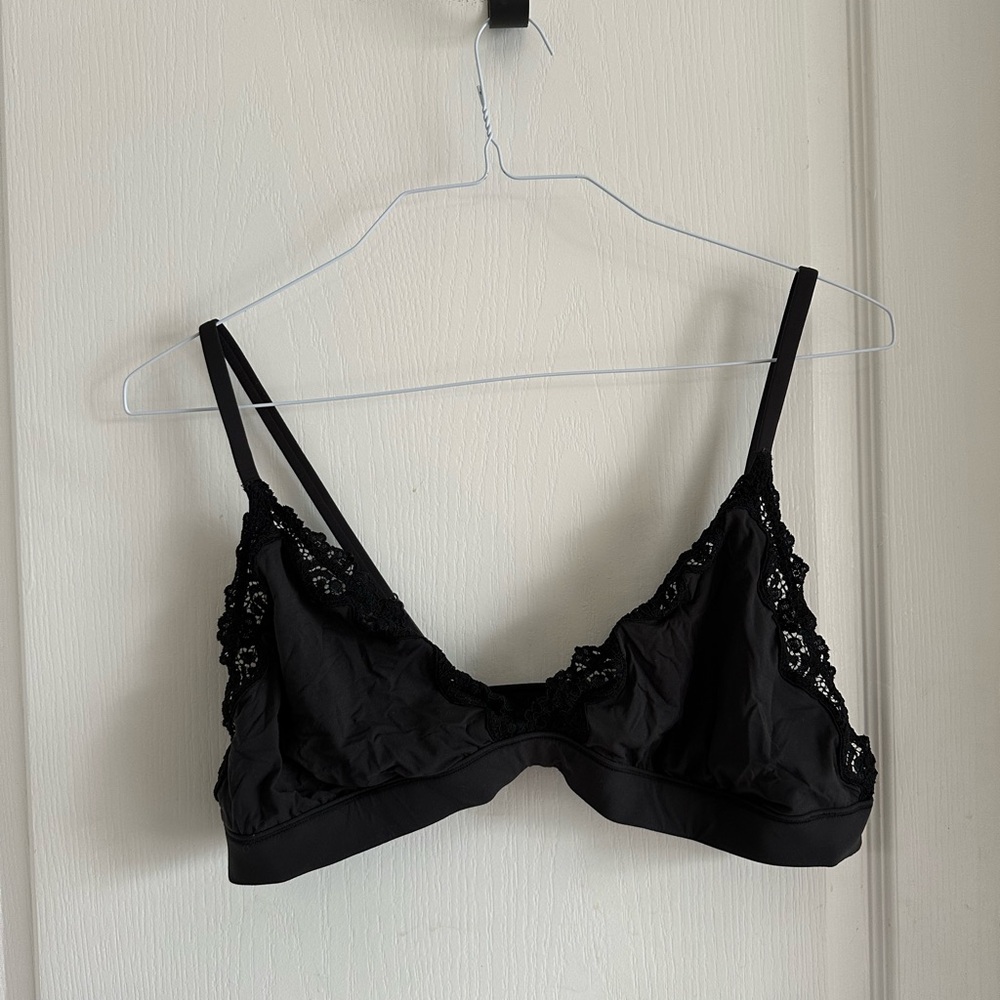 Elegant Black Lace Bralette
